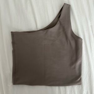 YPB/ Abercrombie & Fitch One Shoulder Workout Tank- Size Medium- EUC